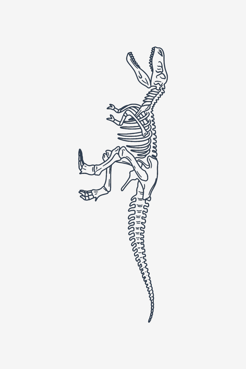 Скелет на T-Rex