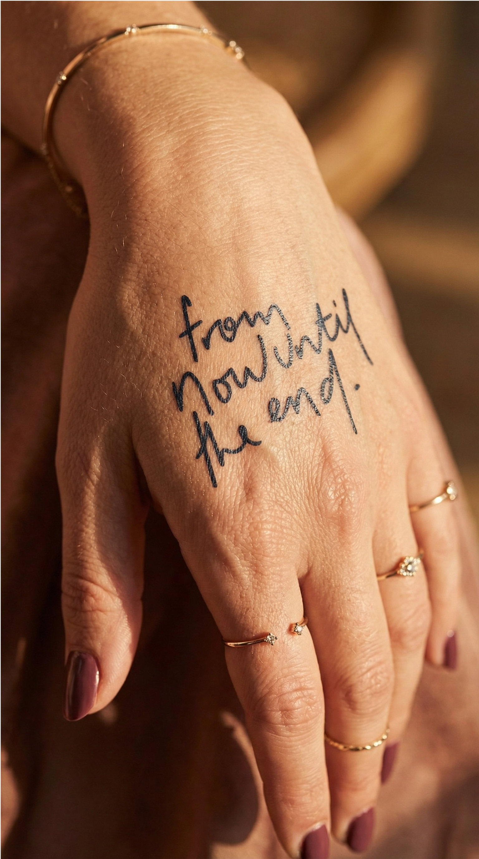 От сега до края